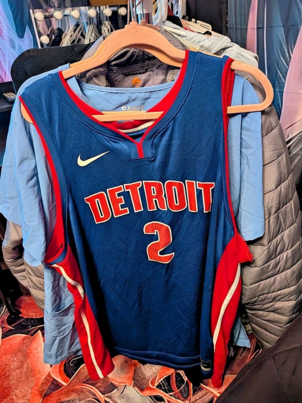 Nike Cade Cunningham Detroit Pistons Icon Edition Swingman Jersey Swingman